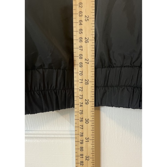 Vintage Nike Jacket Men's Extra Large Black Full Zip Swoosh Windbreaker 90s - Picture 6 of 6